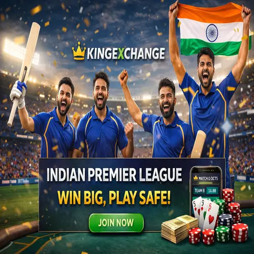 IPL 2026 cricket betting with live odds and ball-by-ball markets on KingExchange