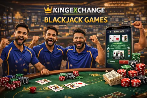 Live casino games – Blackjack, Roulette, Baccarat with live dealers on KingExchange