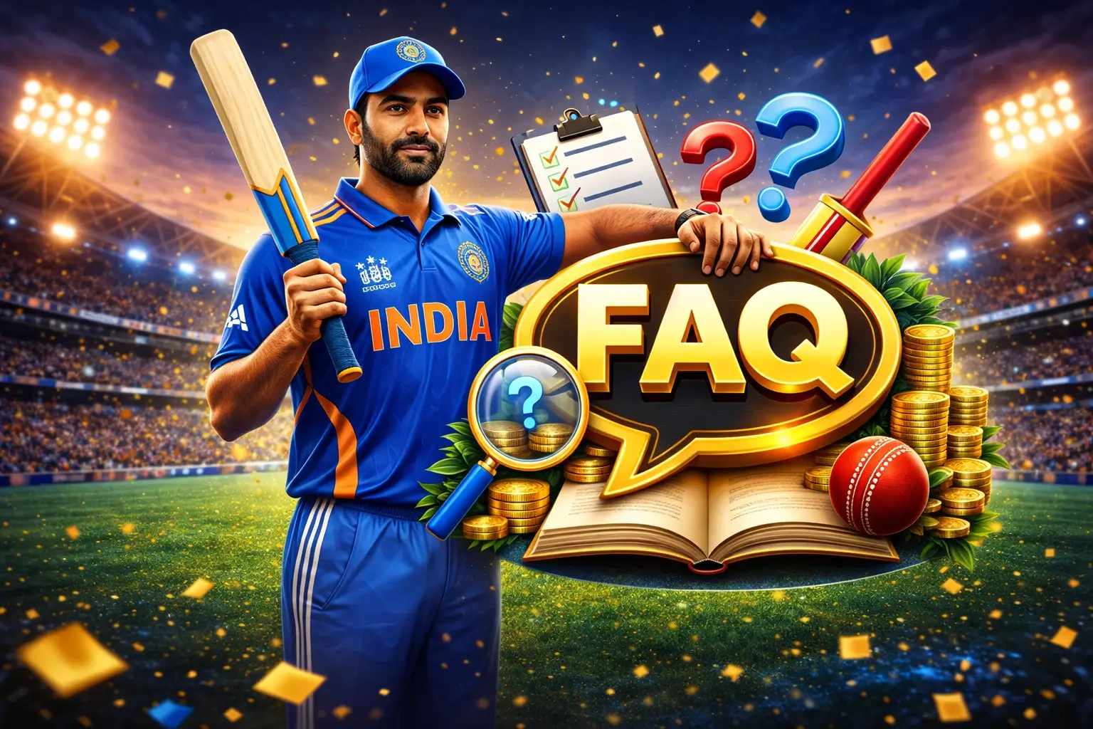 KingExchange frequently asked questions about online cricket betting ID