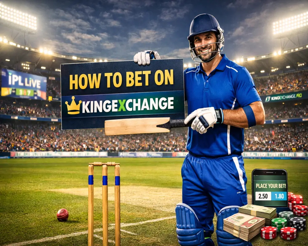 How to bet on KingExchange – step by step cricket betting guide for Indian players